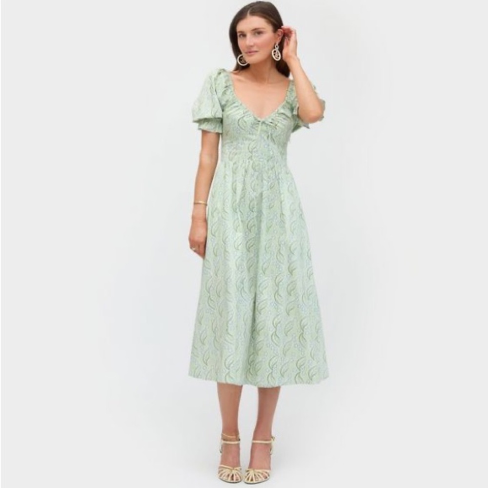 NWT Hill House The Ophelia Dress - F. Steiner & Co. Archive Eucalyptus Floral